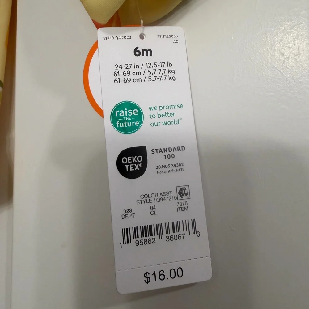 NWT Carters Baby Swimsuit